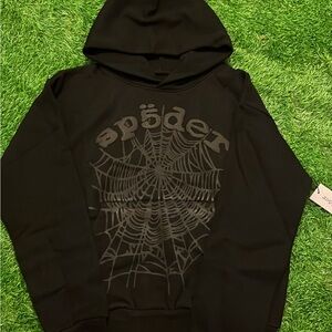 Black Spider Hoodie PHANTOM